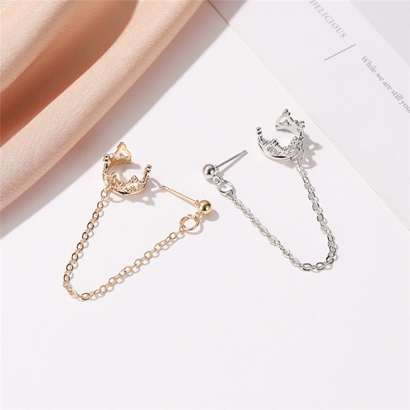 Long Earrings With Clip