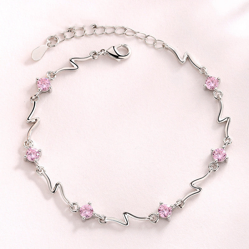 Lightning Pink Bracelet