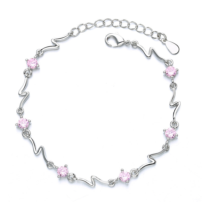 Lightning Pink Bracelet