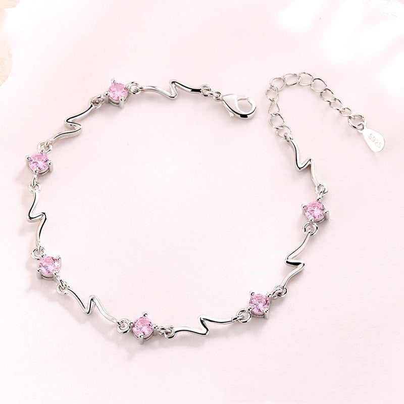 Lightning Pink Bracelet