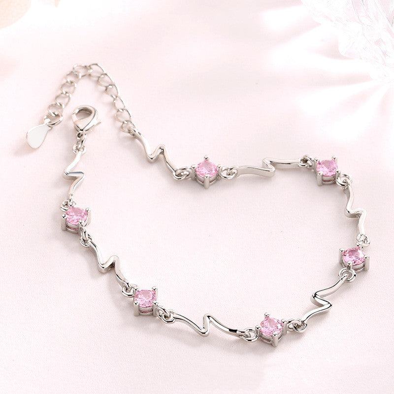 Lightning Pink Bracelet