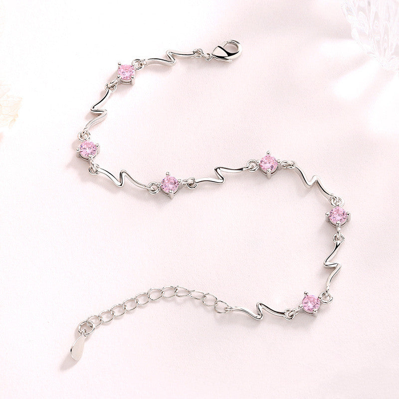 Lightning Pink Bracelet