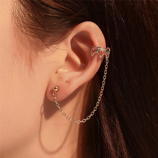 Long Earrings With Clip